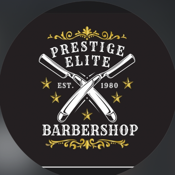 Prestige Elite Barbershop logo
